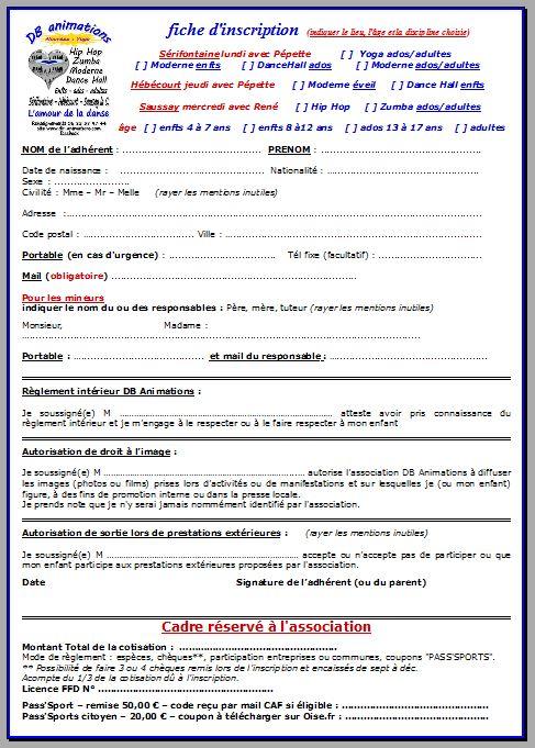 2023 24 b db fiche inscription