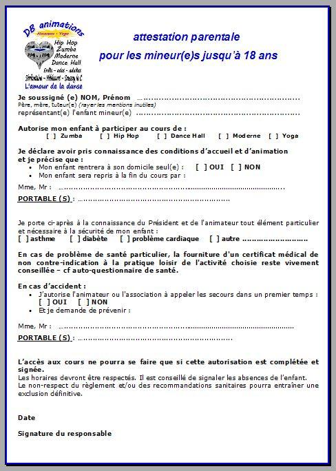 2023 24 c db attestation parentale