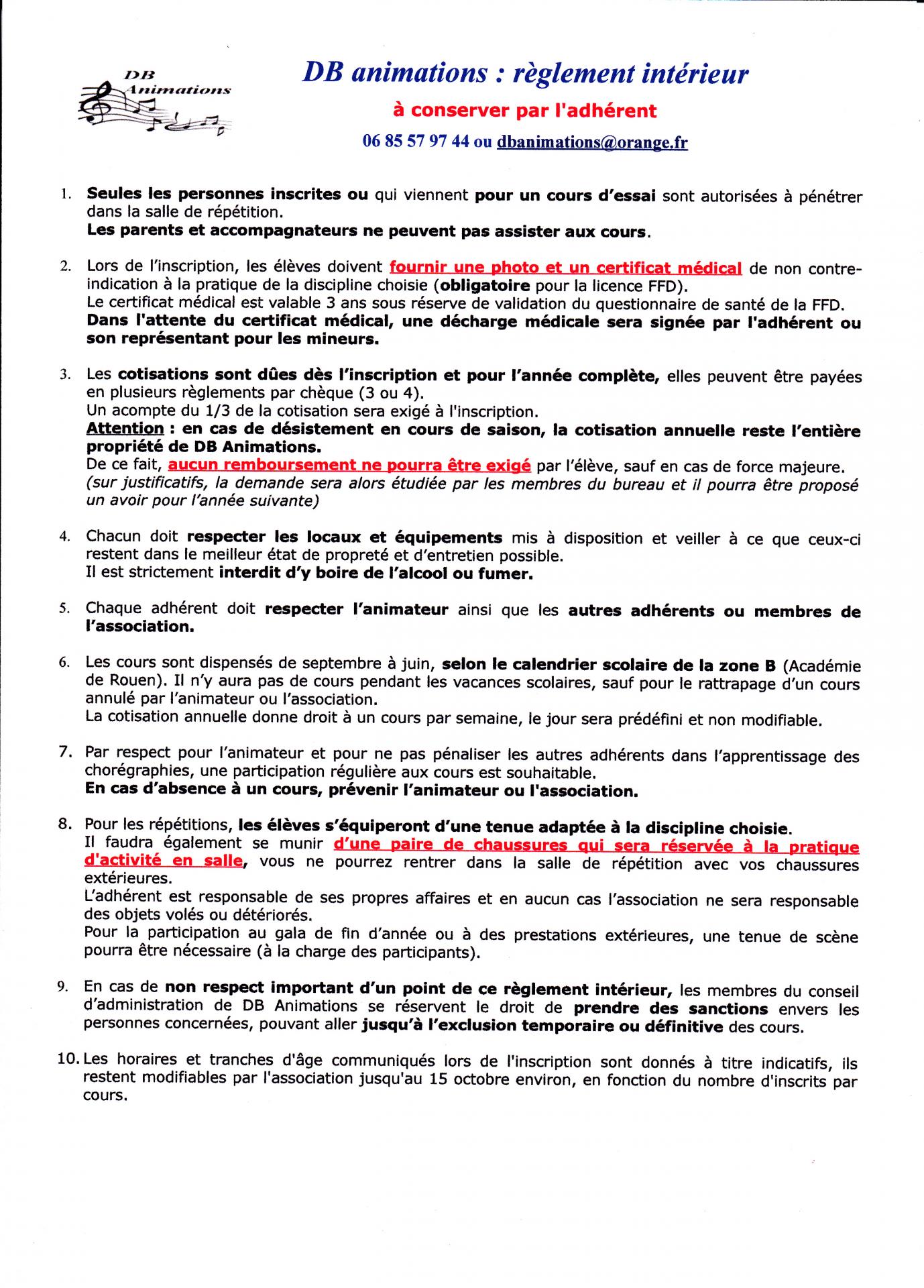 Db reglement 2018 2019