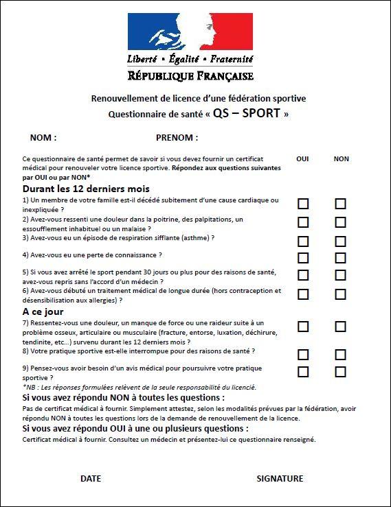 Questionnaire sante adultes ffd